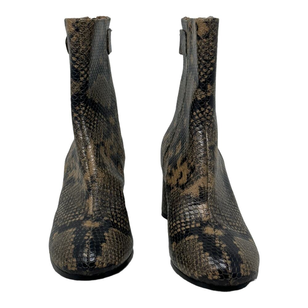 Joie Ramet Women's Python Leather Bootie Size 7.5 - image 8
